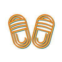 Slippers Vector Icon