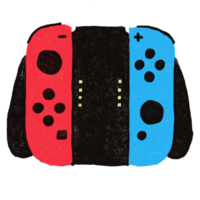 cute joy controller for game illustration png