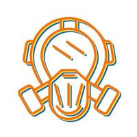 Gas Mask Vector Icon