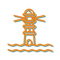 Lighthouse Vector Icon