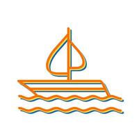 Sailing Vector Icon