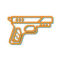 Pistol Vector Icon