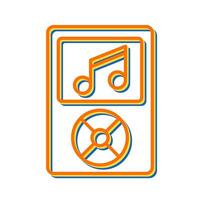 Music Player Vector Icon