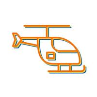 Helicopter Vector Icon