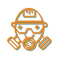 Gas Mask Vector Icon