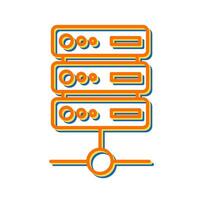 Data Center Vector Icon