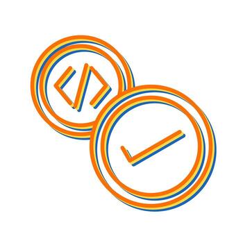 icono de vector de marca