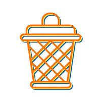 Dustbin Vector Icon