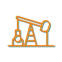 Oil Pump Vector Icon