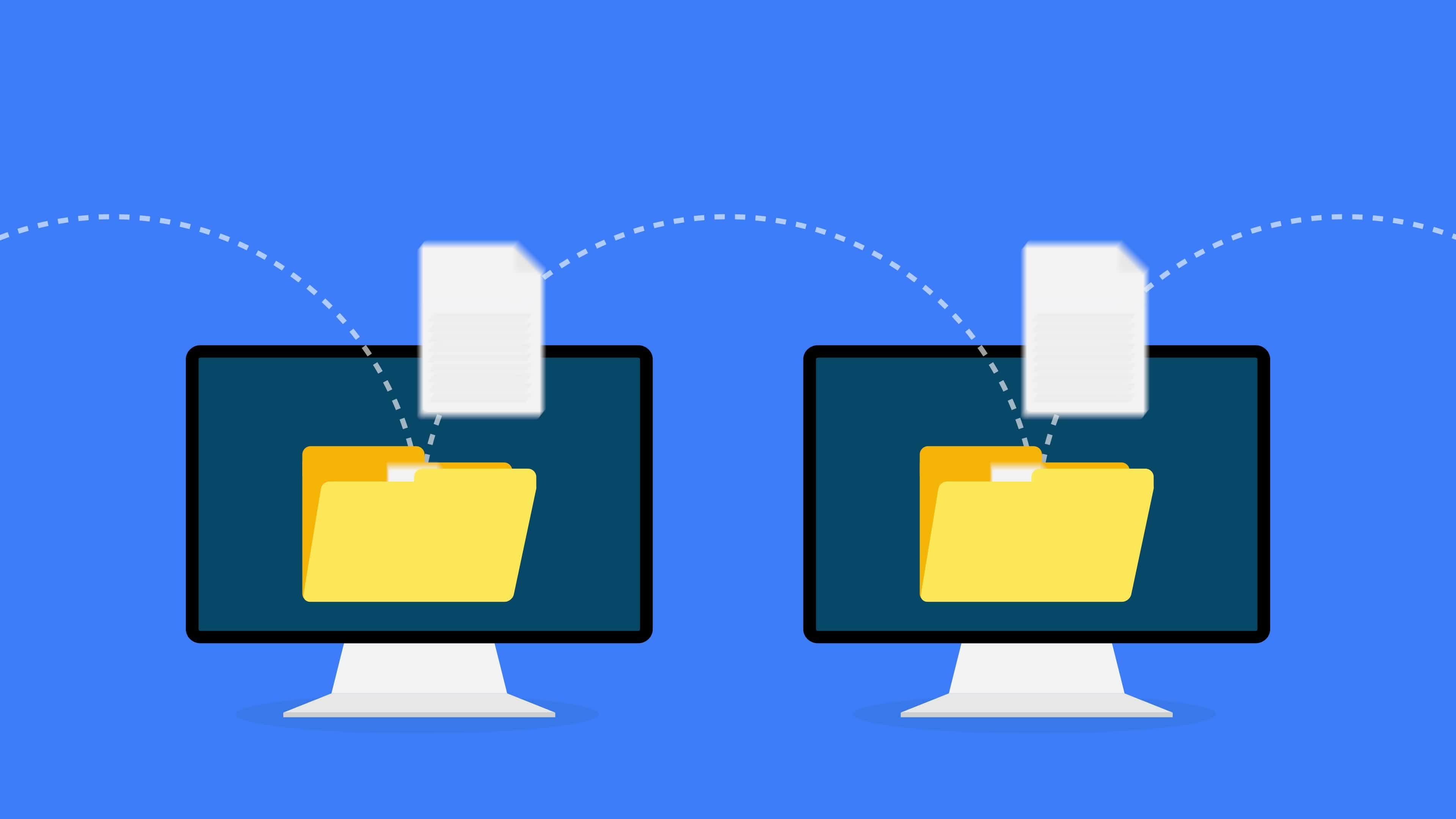 Document Sharing Stock Video Footage for Free Download