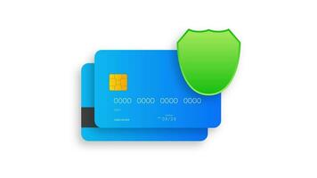 nfc Paiement concept icône dans plat style. mouvement graphique. video