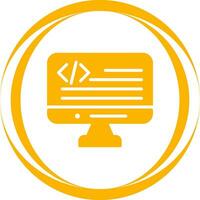 Programming Language Vector Icon