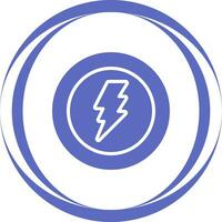 Lightning bolt Vector Icon