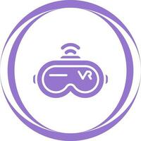 Virtual Reality Headset Vector Icon