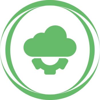 Cloud API Vector Icon