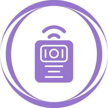 inalámbrico intercomunicador vector icono