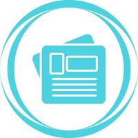 Newspaper Vector Icon