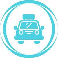 icono de vector de taxi