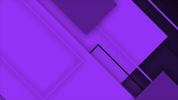 Purple color diagonal moving rectangular box professional background video