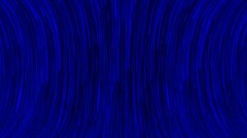 Blue color 3D falling particle rain motion background video