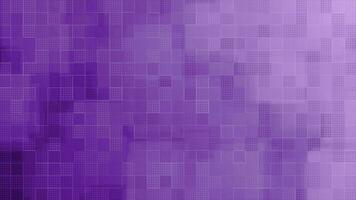 violet carré boîte modèle mosaïque tuile arrière-plan, Facile et élégant Contexte video