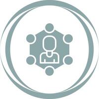 Network Segmentation Vector Icon