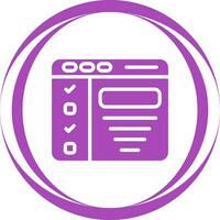 Design Brief Vector Icon