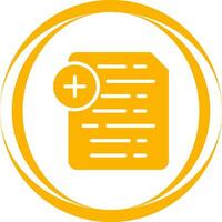 Document Insert Icon Vector Icon