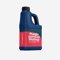 Plastic Jerrycan Mockup psd