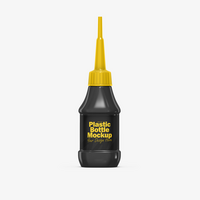 Plastic Bottle Mockup psd