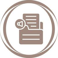 Document Insert Audio Vector Icon