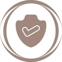 Sheild Check Vector Icon