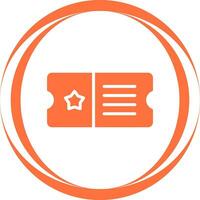 Ticket Vector Icon