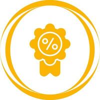 Badge Percent Vector Icon