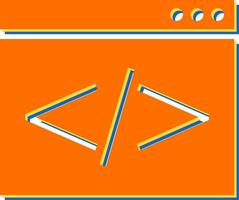 Html Coding Vector Icon