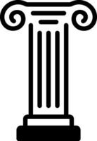 solid icon for column vector