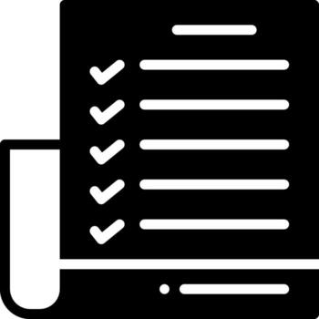 solid icon for preparation vector