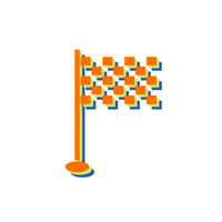 Flag Vector Icon