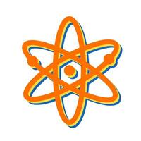 Atomic Structure Vector Icon