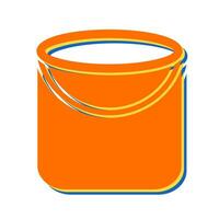 Sand bucket Vector Icon