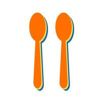 Spoons Vector Icon