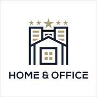 real estate premium logo design vector