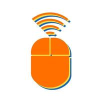 Wireless input device Vector Icon