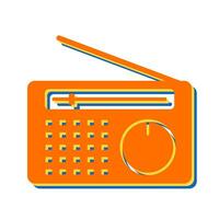 Radio Vector Icon