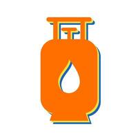 Gas Cylinder Vector Icon