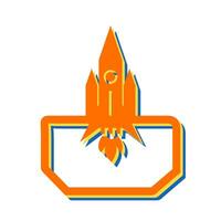 Space Shuttle Vector Icon