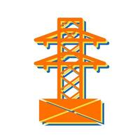 Electricity Tower Vector Icon