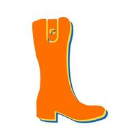 Long Boots Vector Icon