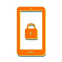 Secure Device Vector Icon