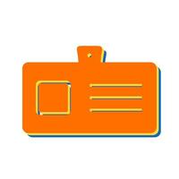 Identity Card Vector Icon